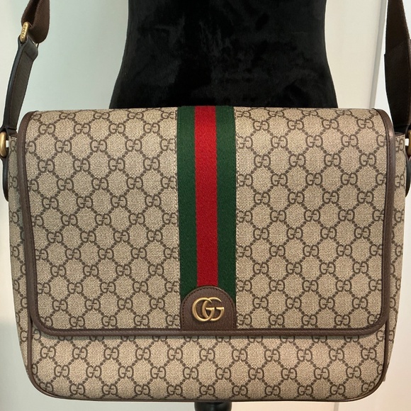 NWOT Gucci Ophidia Messenger Bag - Unisex - Picture 8 of 8